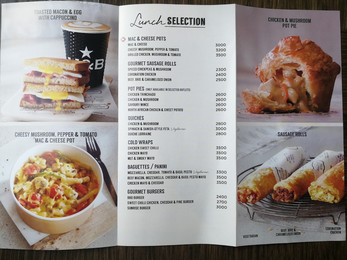 Menu Mugg & Bean On The Move-2